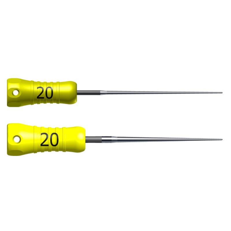 Spreaders уплотнитель гуттаперчи NiTi 312, конусность 4%, 21 мм, №20, ручка SMG