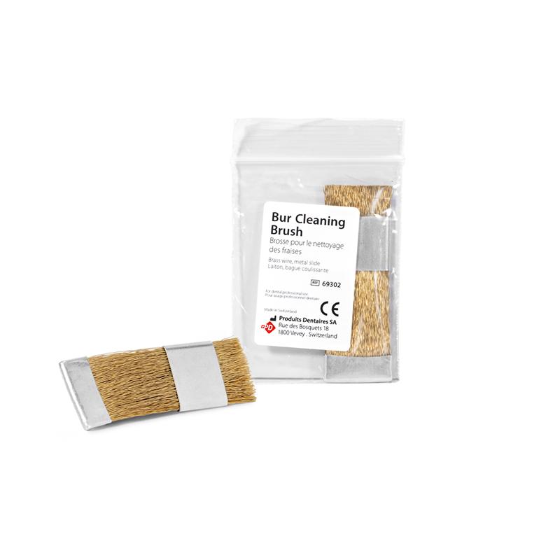 Кисточка для очистки боров металлическая плоская