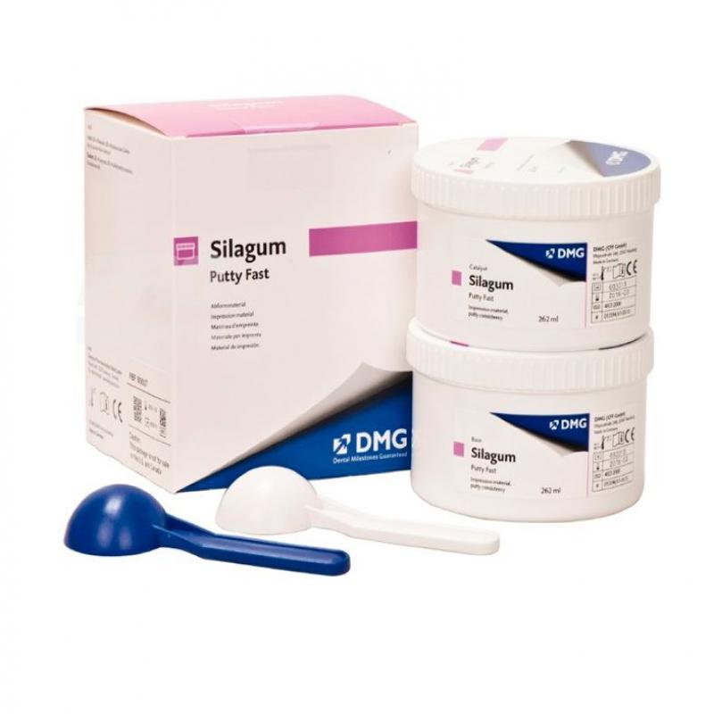 Масса SILAGUM Putty Fast , 2 х 262 мл  (Силагум патти фаст)