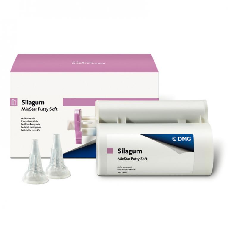 SILAGUM Putty Soft MixStar - Материал для предварительных оттисков на основе А-силикона (Силагум патти софт микстар)