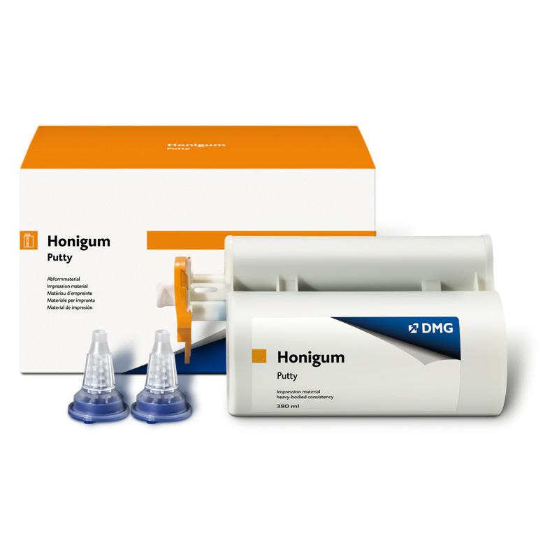 Honigum Putty MixStar - Точный материал на основе А-силикона, картридж 380мл (Хонигум патти микстар)