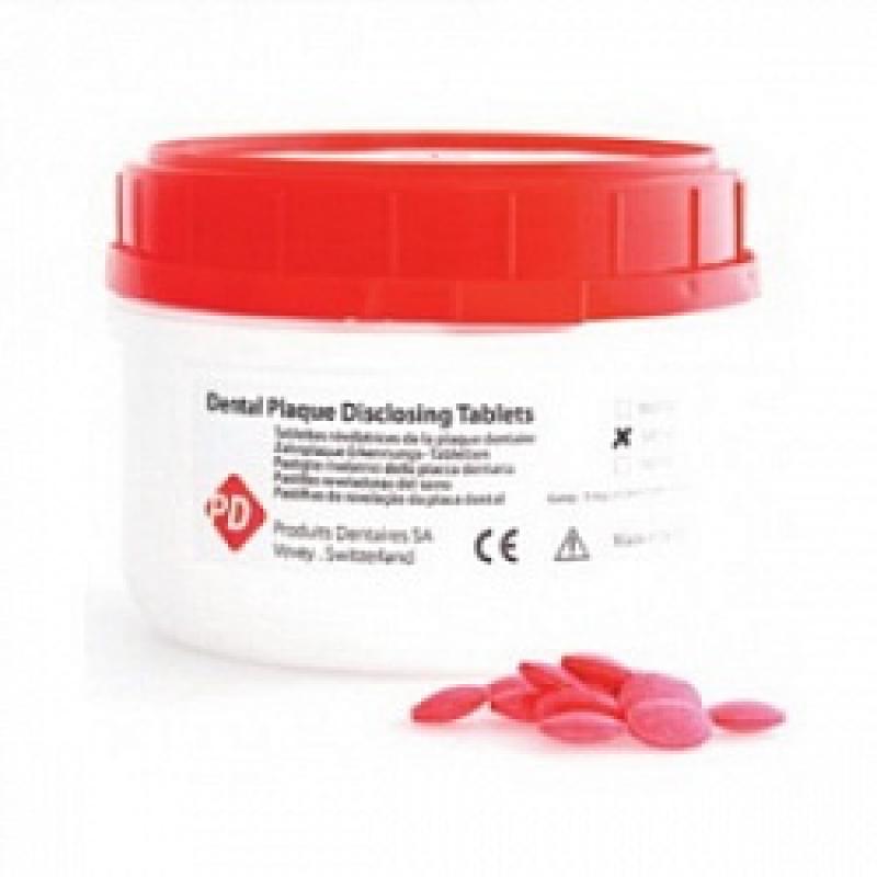 Таблетки для окрашивания зубного налета, 100 шт.