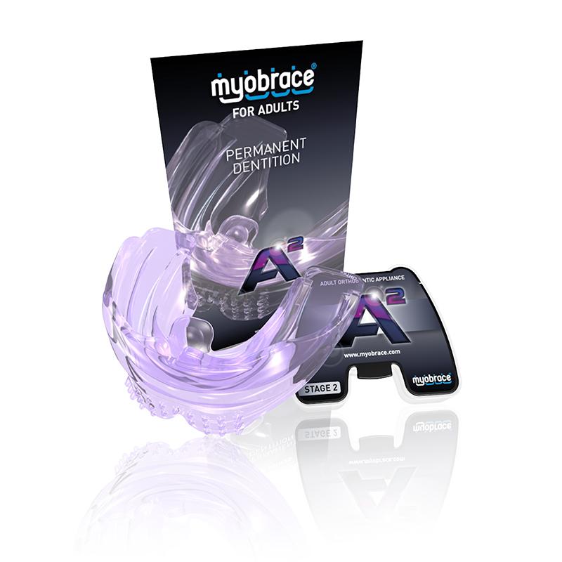 Myobrace A2 - ЭТАП 2 развитие зубных дуг, выработка правильной позиции.