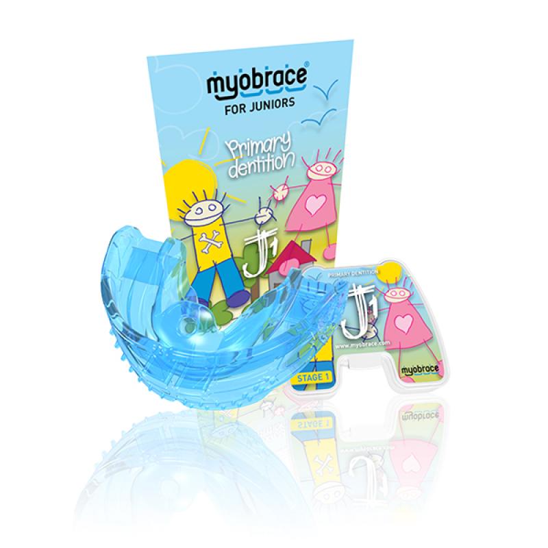 Myobrace J1 - Серия для малышей (Juniors) – это модели для трехэтапного лечения
