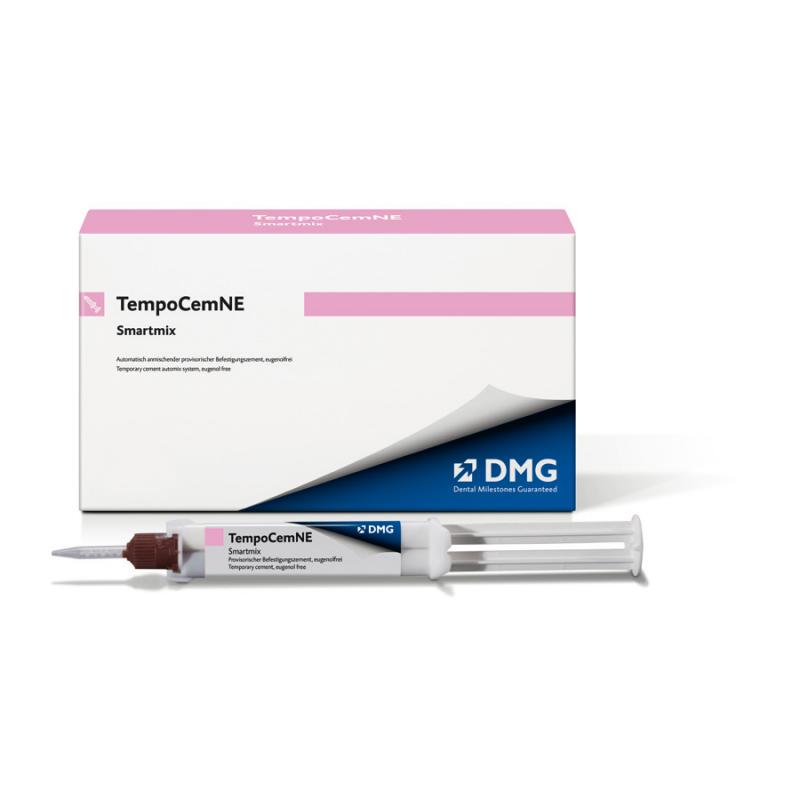 TempoCem NE Smartmix - Безэвгенольный цемент на основе оксида цинка для временной фиксации (Темпоцем)