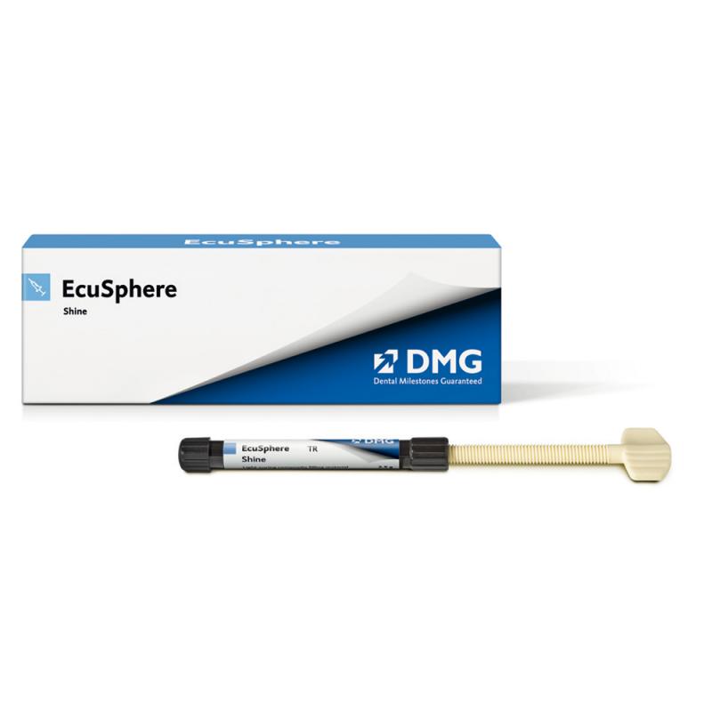 EcuSphere SHINE - Светоотверждаемый композит для замещения эмали, с возможностью достижения высокого блеска поверхности при полировке 