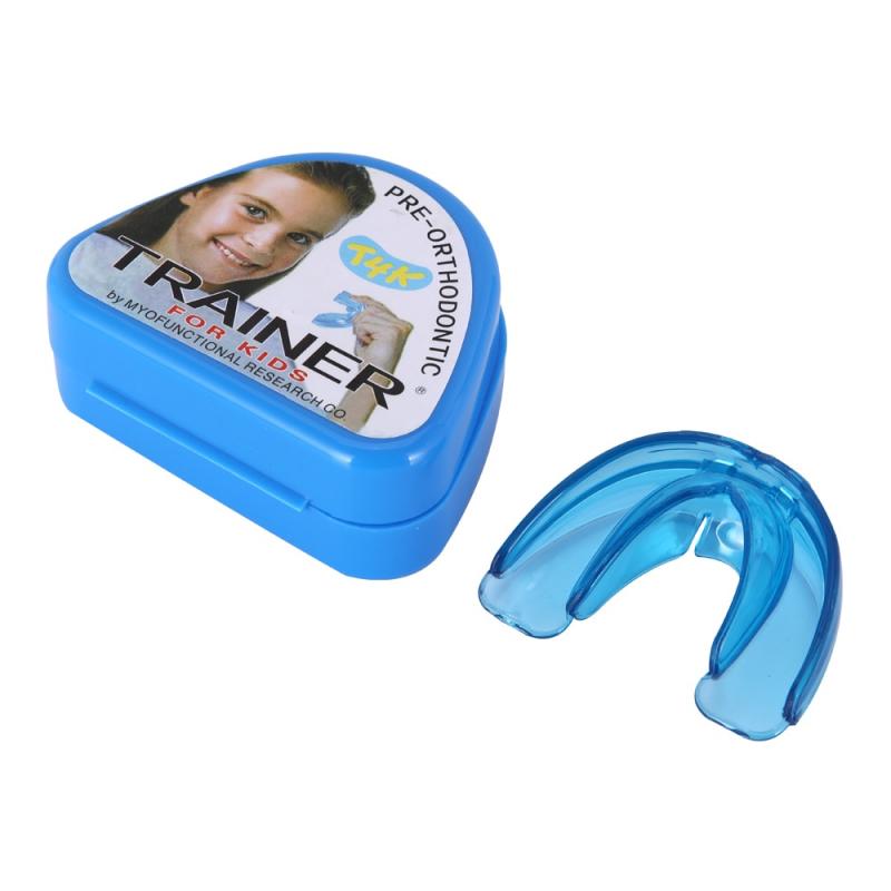 T4K - Трейнер преортодонтический мягкий голубой
