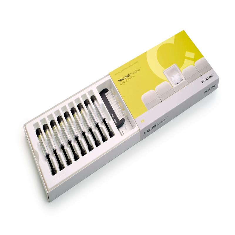Brilliant EverGlow Kit - Набор композитного материала 9 шприцев по 3 гр. 