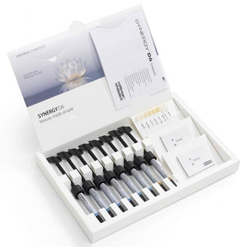 Synergy D6 Intro Kit - Стартовый набор универсального нанокомпозитного материала светового отверждения по технологии Duo shade для всех групп зубов