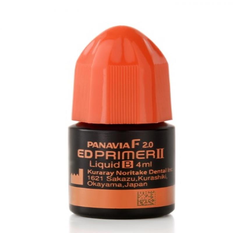 PANAVIA™ F 2.0 ED Primer II Liquid B - Самопротравливающийся праймер, обеспечивающий эффективное и мягкое проникновение в структуры эмали и дентина за один шаг, 4 мл