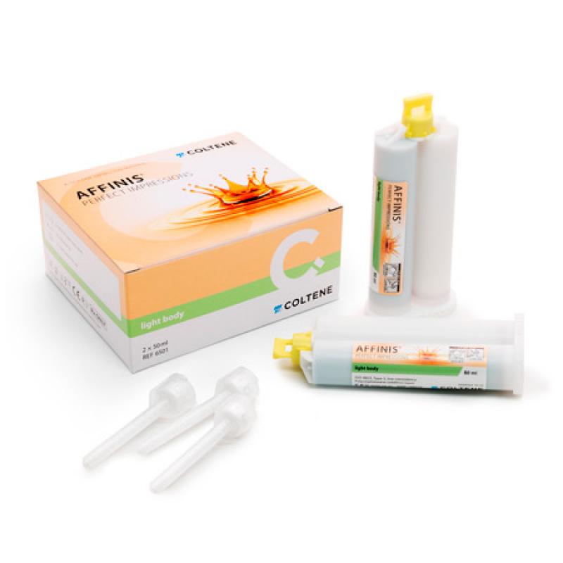 Affinis Light Body - A-силикон для снятия оттисков. Корригирующий оттискной материал