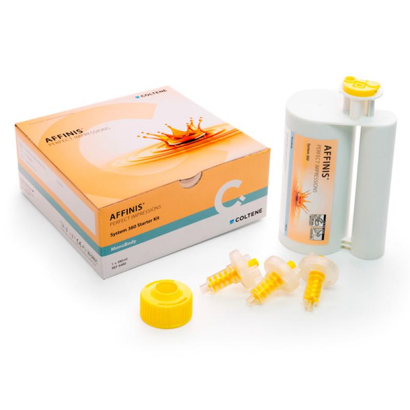 Affinis Monobody System 360 Starter Kit - A-силикон для снятия оттисков. Материал для базового слоя, 380 мл
