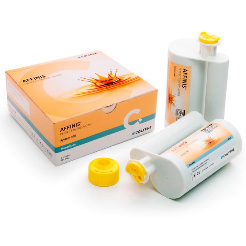 Affinis Monobody System 360 - A-силикон для снятия оттисков. Материал для базового слоя, 2x380 мл