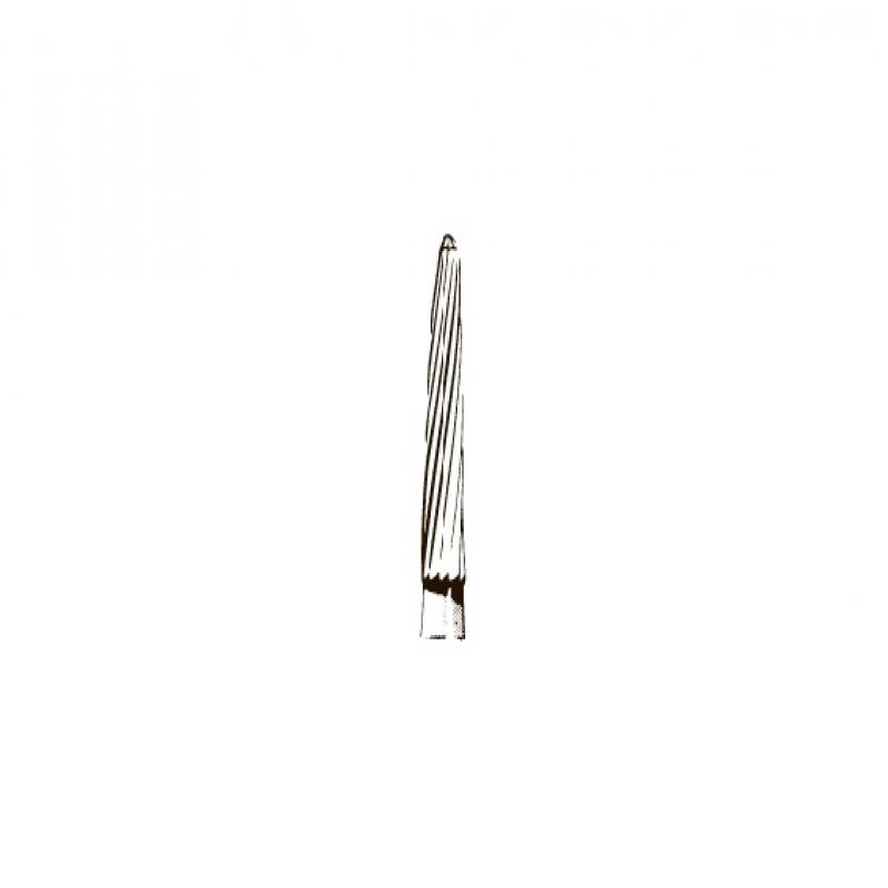 C375R Коническая с закругленным торцом, 12 граней 