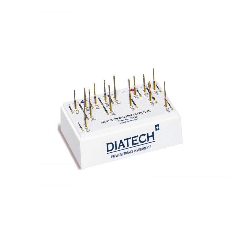 DIATECH INLAY & CROWN PREPARATION KIT - Набор для препарирования под коронки и вкладки
