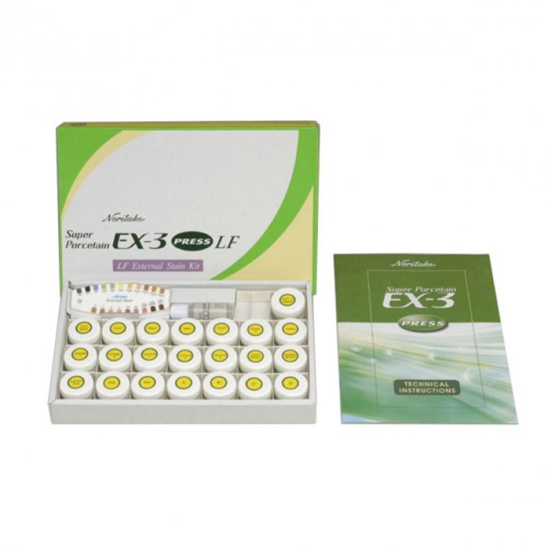 EX-3 Press LF External Stain Kit - набор внешних красителей