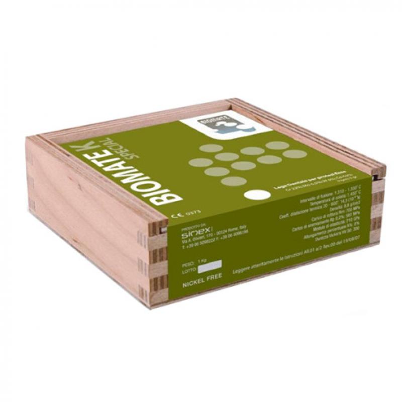 Biomate K Special - Кобальт-хромовый сплав для коронок и мостов, 1 кг