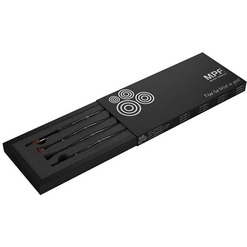 Кисти Optimum Spring Master Kit набор, размер 4, 4 шт.