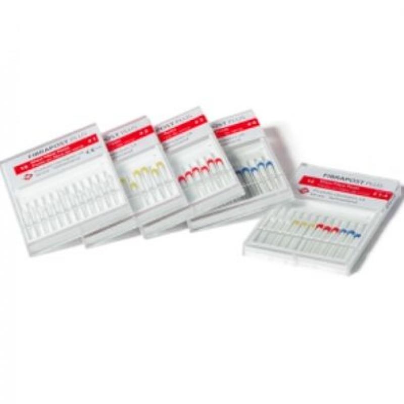 Fibrapost Plus - штифты стекловолоконные ,светопроводящие, рентгеноконтрастные, 12шт. (Фибрапост плюс)