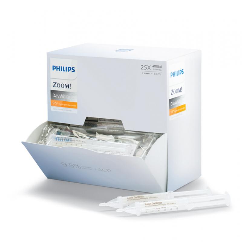 Домашнее дневное отбеливание Philips ZOOM! Bulk Day White 9.5% перекиси водорода 25 шприцов (ЗУМ)