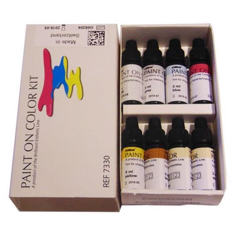 Paint on color - Cветоотверждаемые композитные красители для всех видов светоотверждаемых композитов