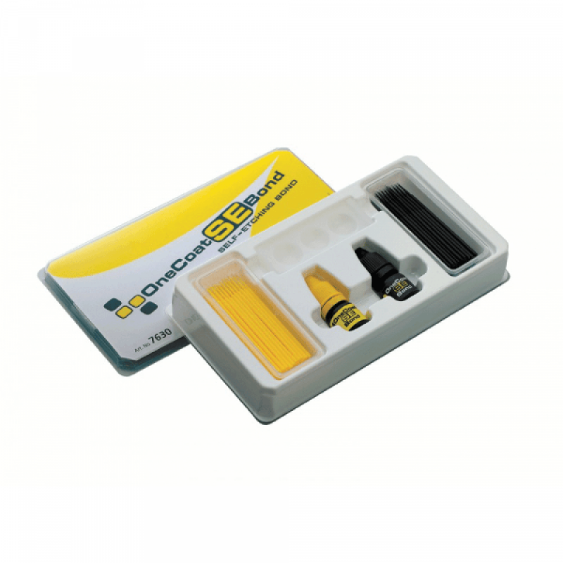 Адгезивная система One Coat Self-Etching Bond - Самопротравливающая светоотверждаемая адгезивная система, предназначенная для техники адгезивной реставрации и состоящая из праймера и бонда.