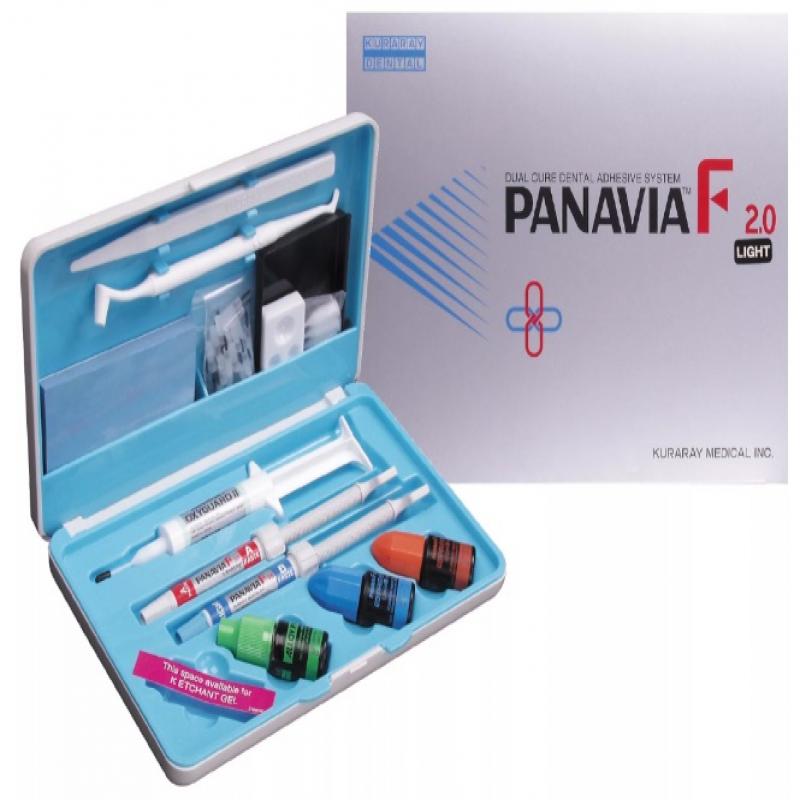 PANAVIA™ F 2.0 Kit – Композитный анаэробный рентгеноконтрастный цемент двойного отверждения с адгезивной системой для фиксации всех видов конструкций.