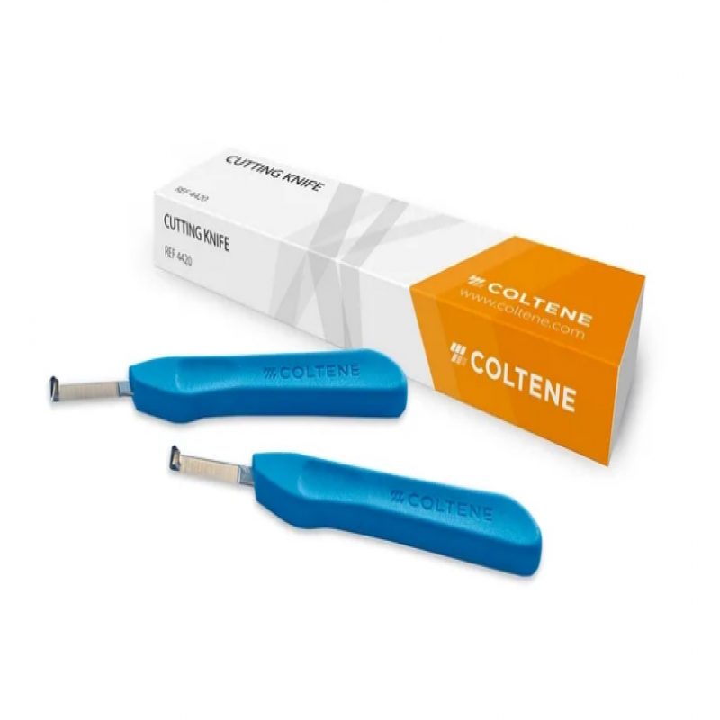 Нож для удаления межзубных перегородок в слепке, под правую руку