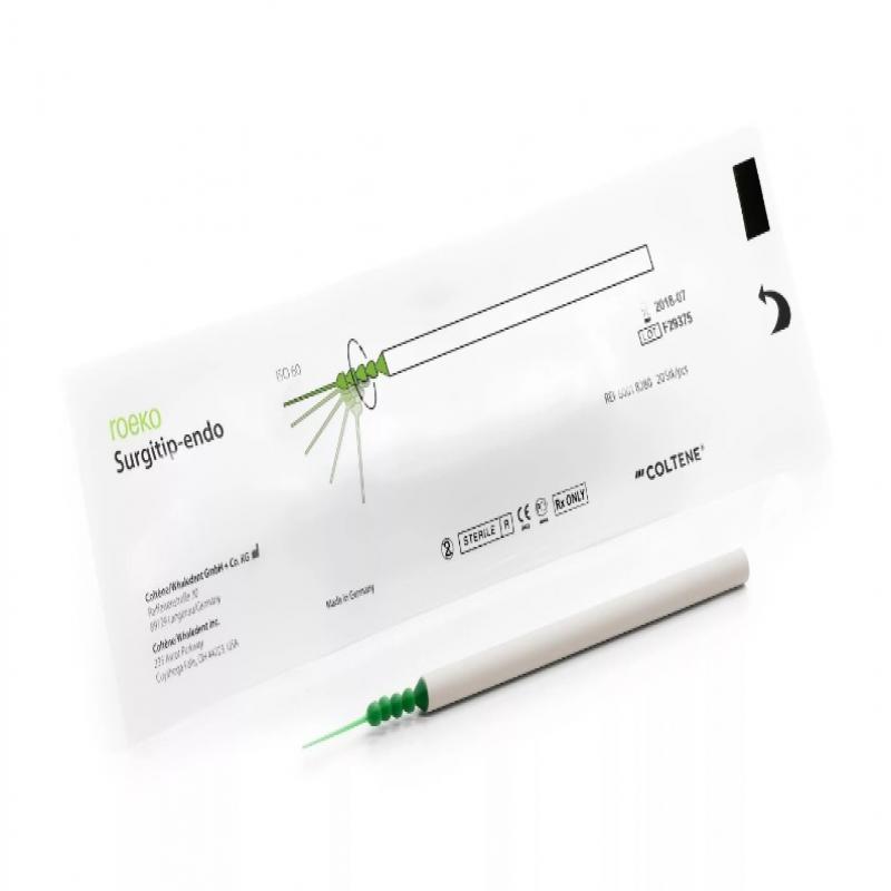 Surgitip Endo - Аспирационная насадка, предназначенная специально для высушивания корневых каналов, 20шт