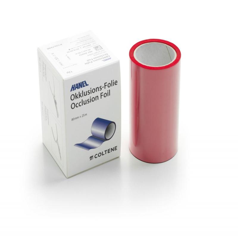 Occlusion Foil 12μ 80mm - Двусторонняя фольга для окклюзии на полимерной основе