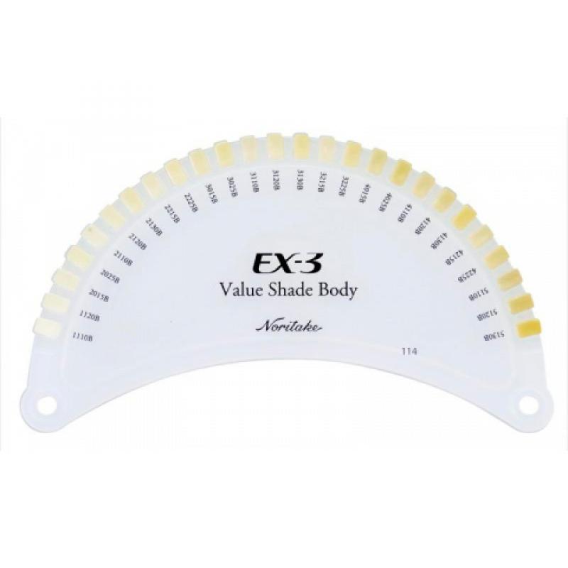 EX-3 C-GUIDE -  Расцветка Noritake Super porcelain . Отдельные шкалы