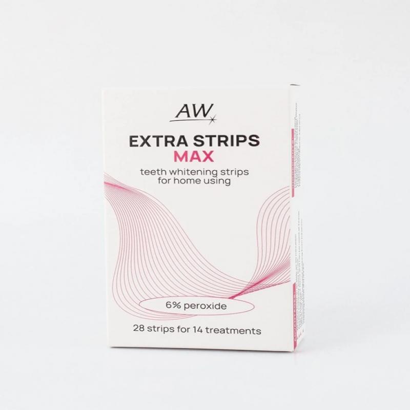 Amazing White EXTRA STRIPS MAX 6% peroxide H202 (14 саше )